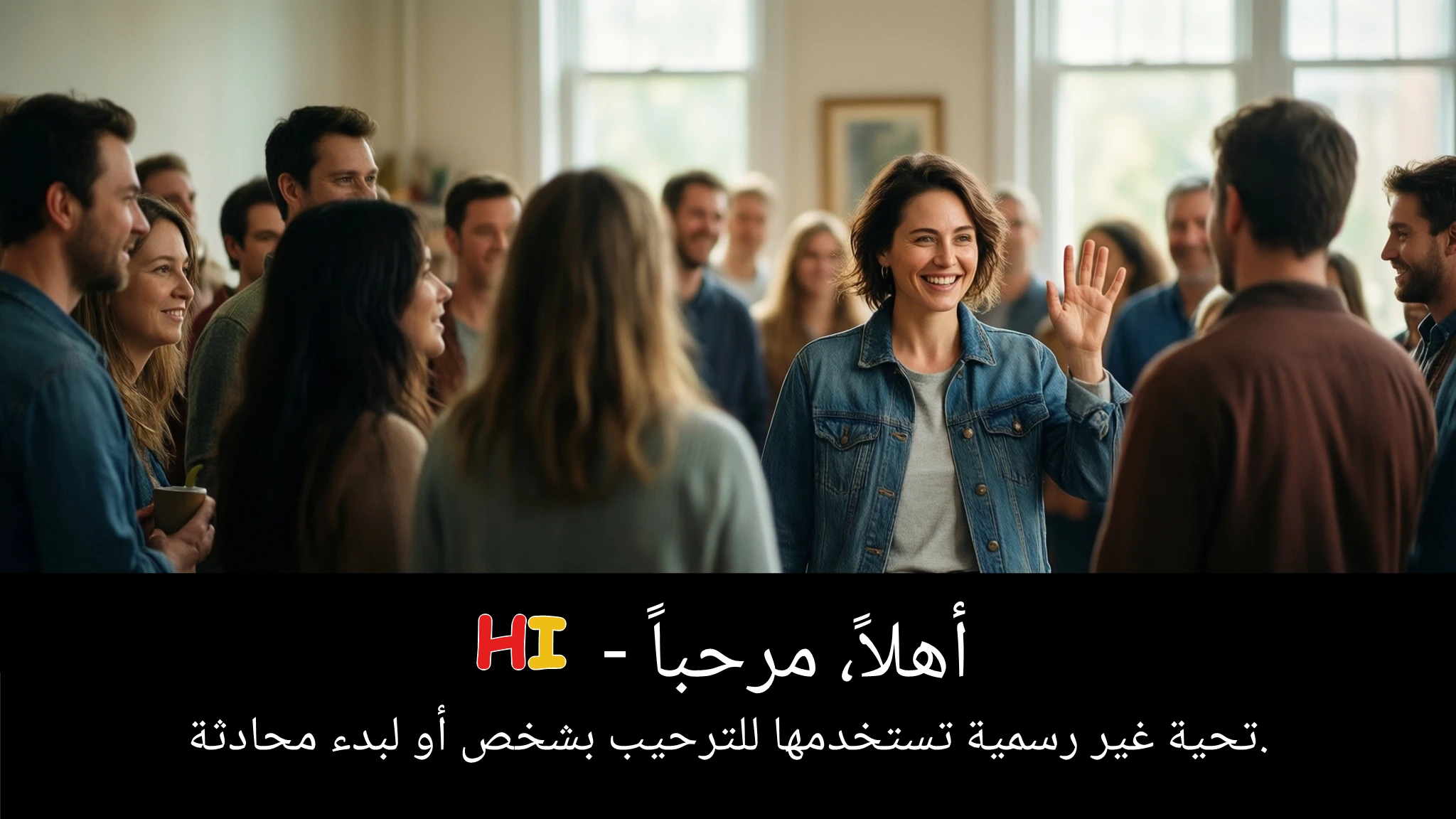 Arabic Illustration for hi